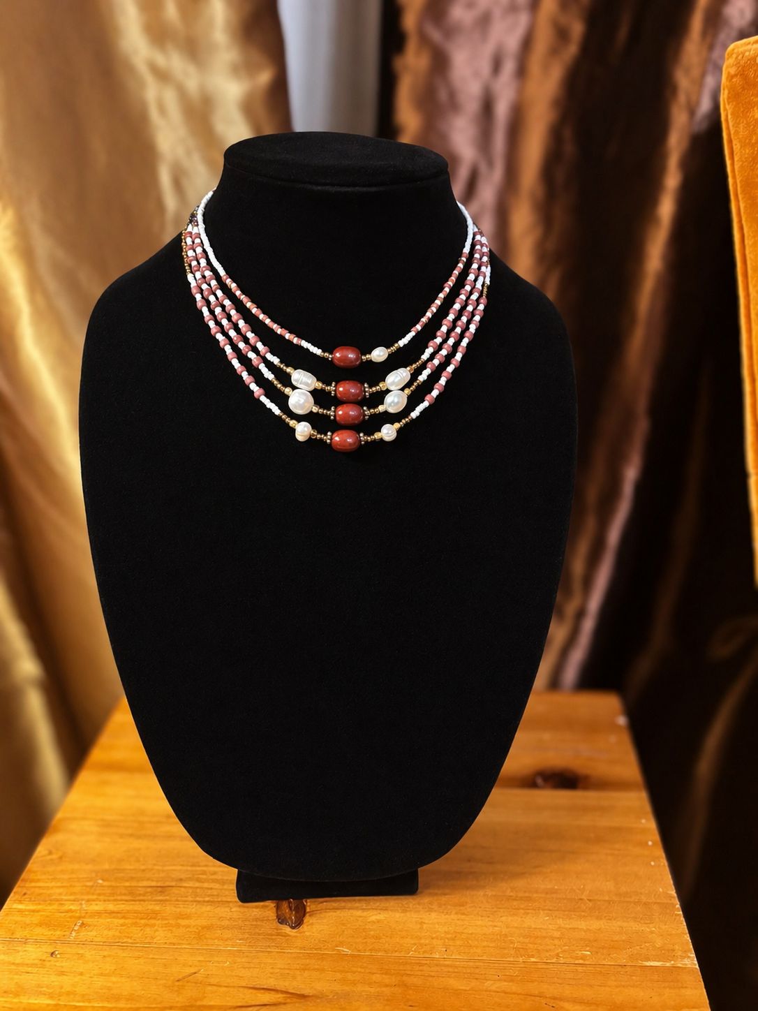 The Red beans & Rice necklace