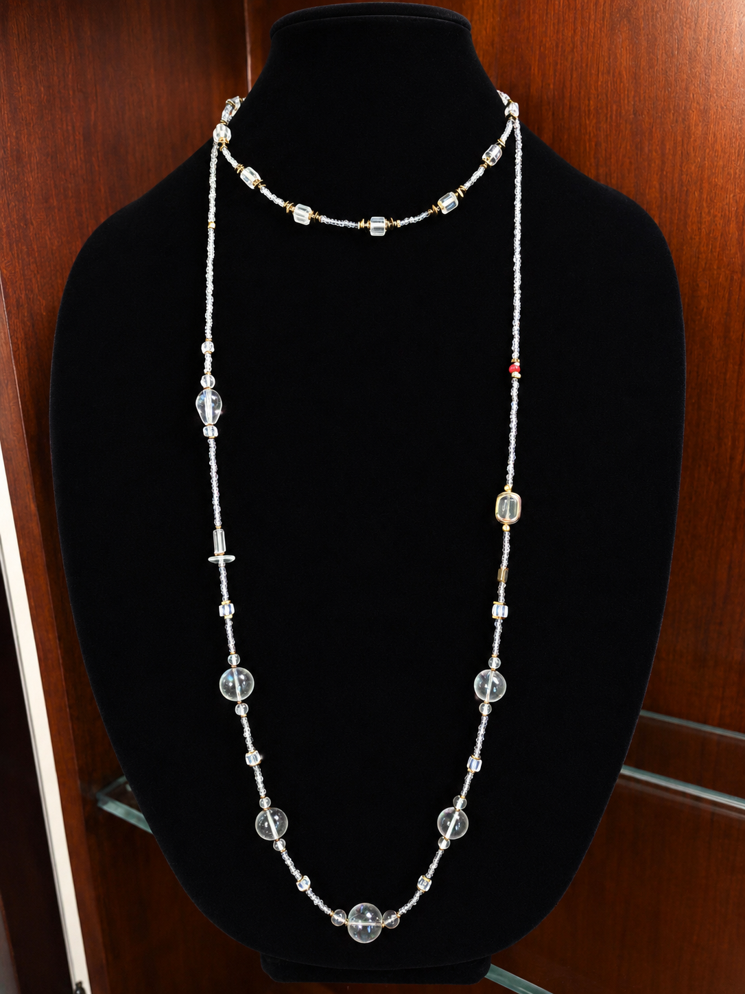 Clear Reception / Second line necklace