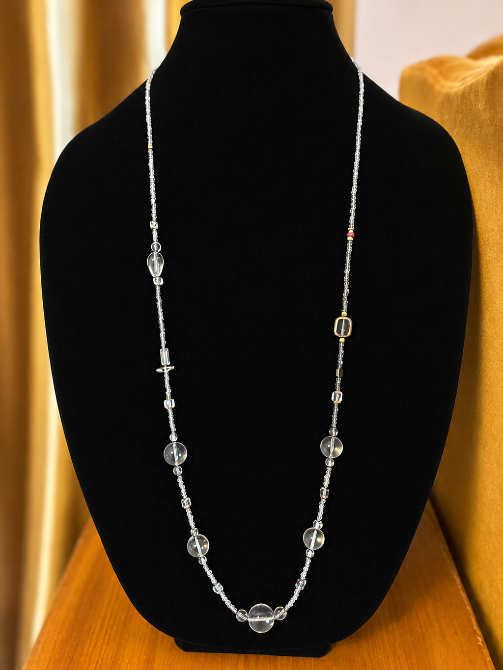 Clear Reception / Second line necklace