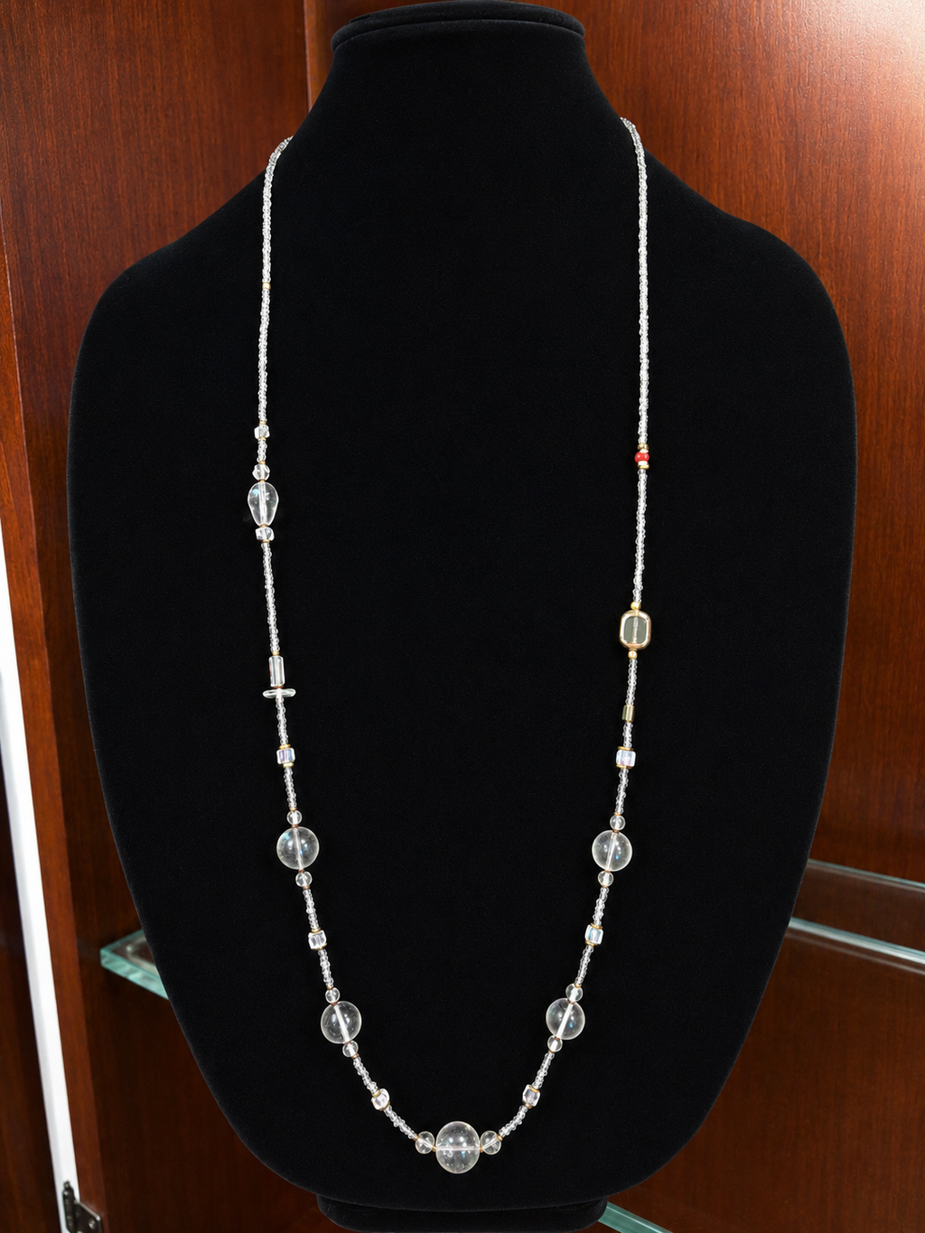 Clear Reception / Second line necklace