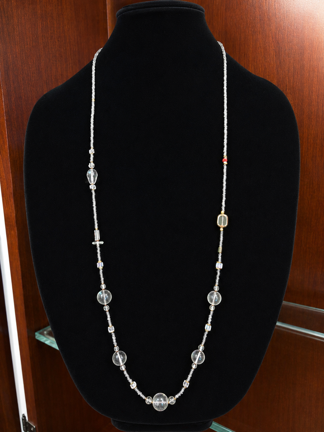 Clear Reception / Second line necklace